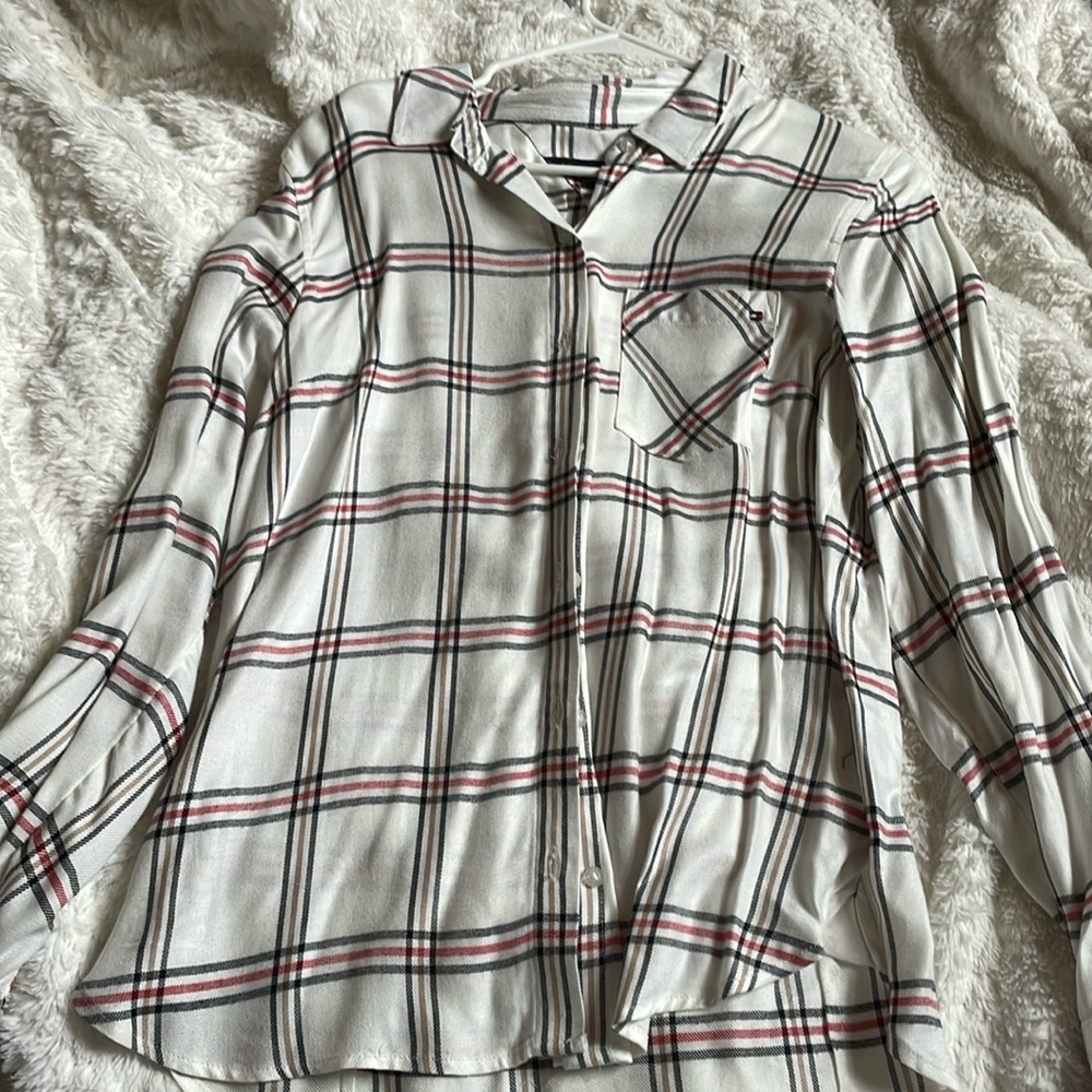 Tommy Hilfiger Button Up Flannel